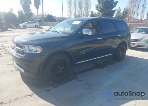 2013 Dodge Durango Citadel z USA, uszkodzony, nr VIN 1C4RDJEG2DC668720